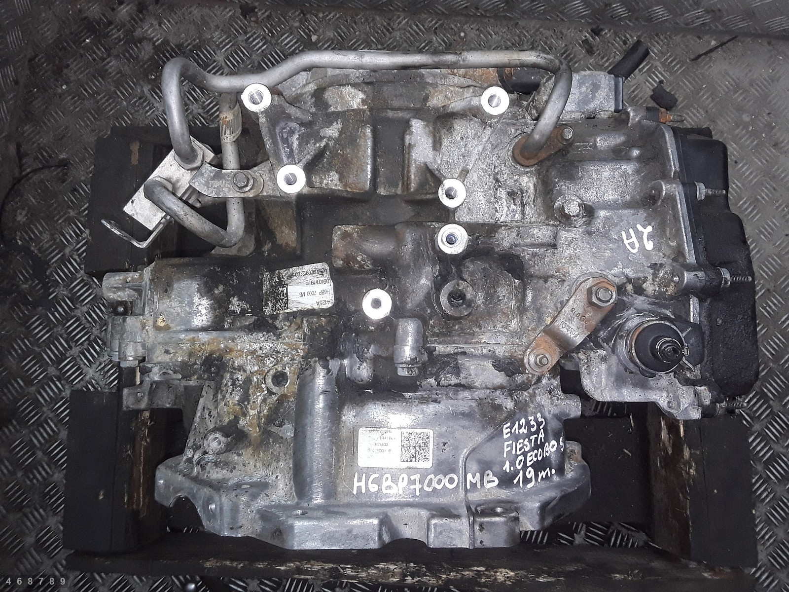 2019 FORD FIESTA Gearbox Automatic Petrol 1000Ecoboost H6Bp7000Mb ...