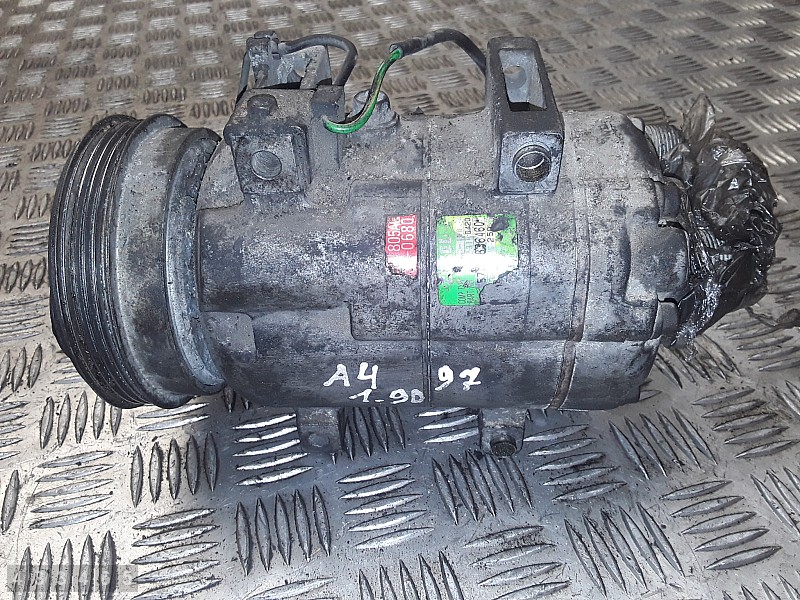 1997 AUDI A4 B5 AIR CONDITIONING COMPRESSOR FAULTY DIESEL 1900TDI 50623104 - Picture 1 of 6