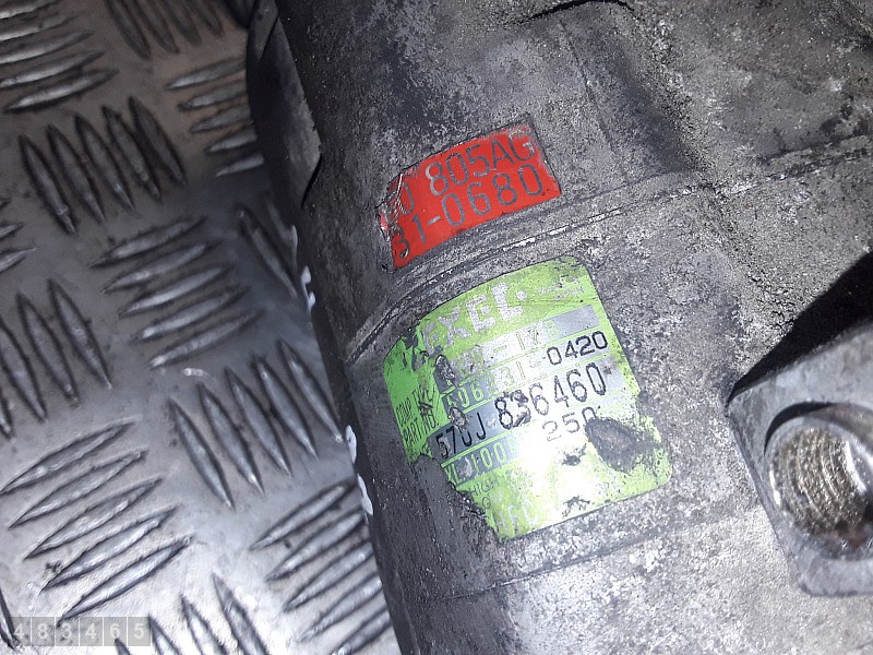 1997 AUDI A4 B5 AIR CONDITIONING COMPRESSOR FAULTY DIESEL 1900TDI 50623104 - Picture 2 of 6