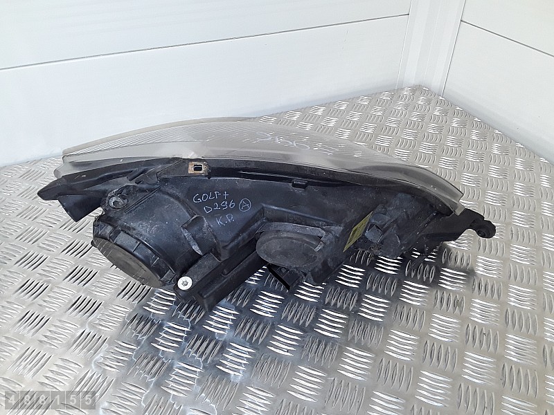 2010 VW GOLF PLUS FRONT HEADLIGHT (RHD) LEFT SIDE 5M2941005C - Bild 3 von 7