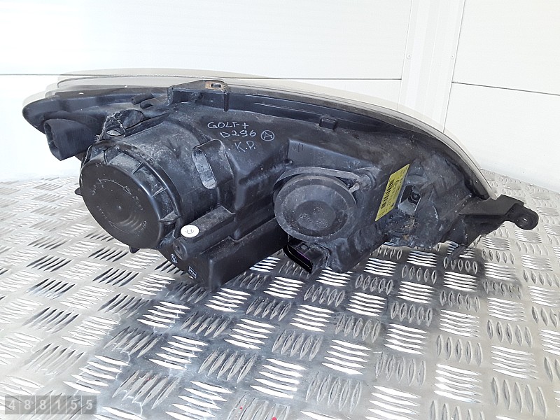 2010 VW GOLF PLUS FRONT HEADLIGHT (RHD) LEFT SIDE 5M2941005C - Bild 4 von 7